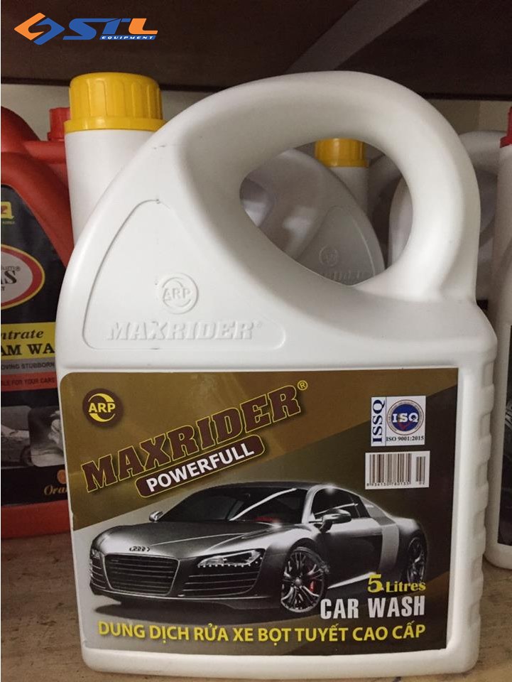 dung dich nuoc rua xe bot tuyet maxrider