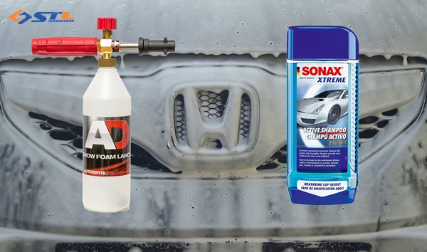 nuoc rua xe sonax xtreme active shampo