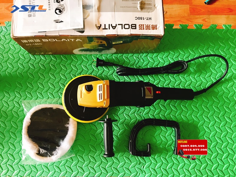 may danh bong vo xe mini cam tay bolaita ht 180c