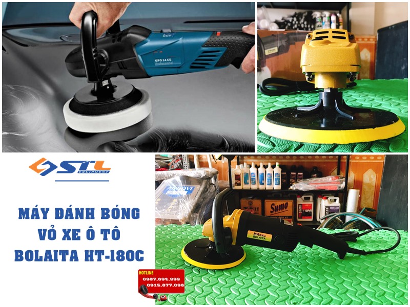 may danh bong vo xe mini cam tay bolaita ht 180c