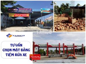 kinh nghiem lua chon mat bang mo tiem rua xe