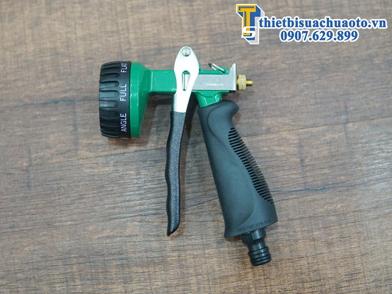 Súng xịt nước rửa 8 lỗ vòi hoa sen rửa xe